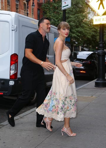 taylor swift travis kelce attending a wedding together in nyc september 7 2024