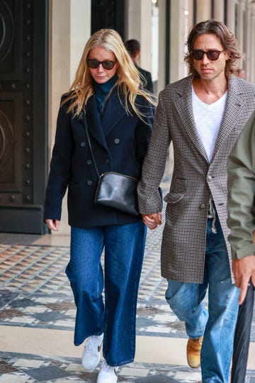 gwyneth paltrow brad falchuk paris fashion week