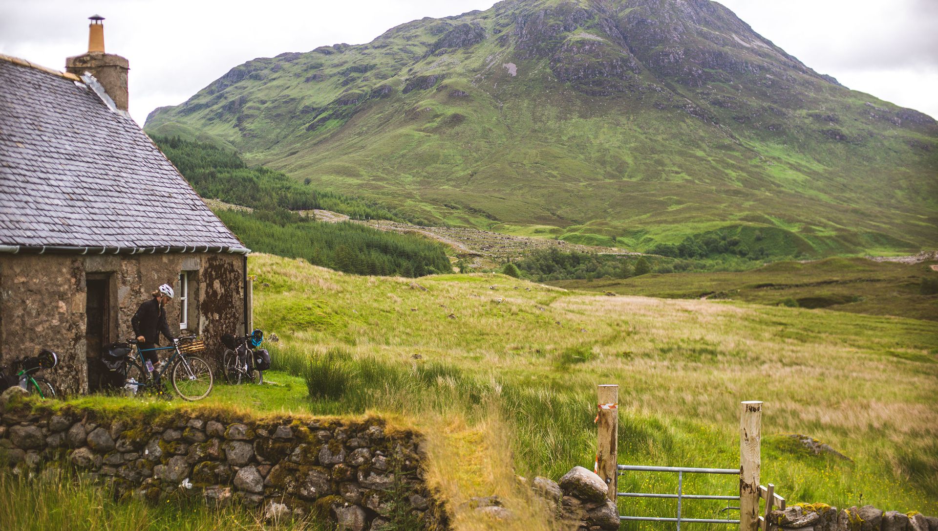 Scottish bothy hut