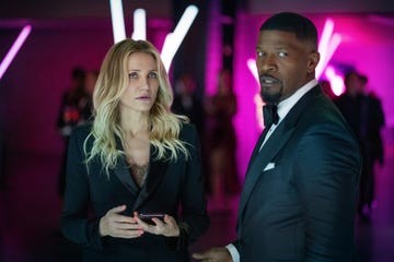 back in action l to r cameron diaz as emily and jamie foxx as matt in back in action cr john wilsonnetflix 2024