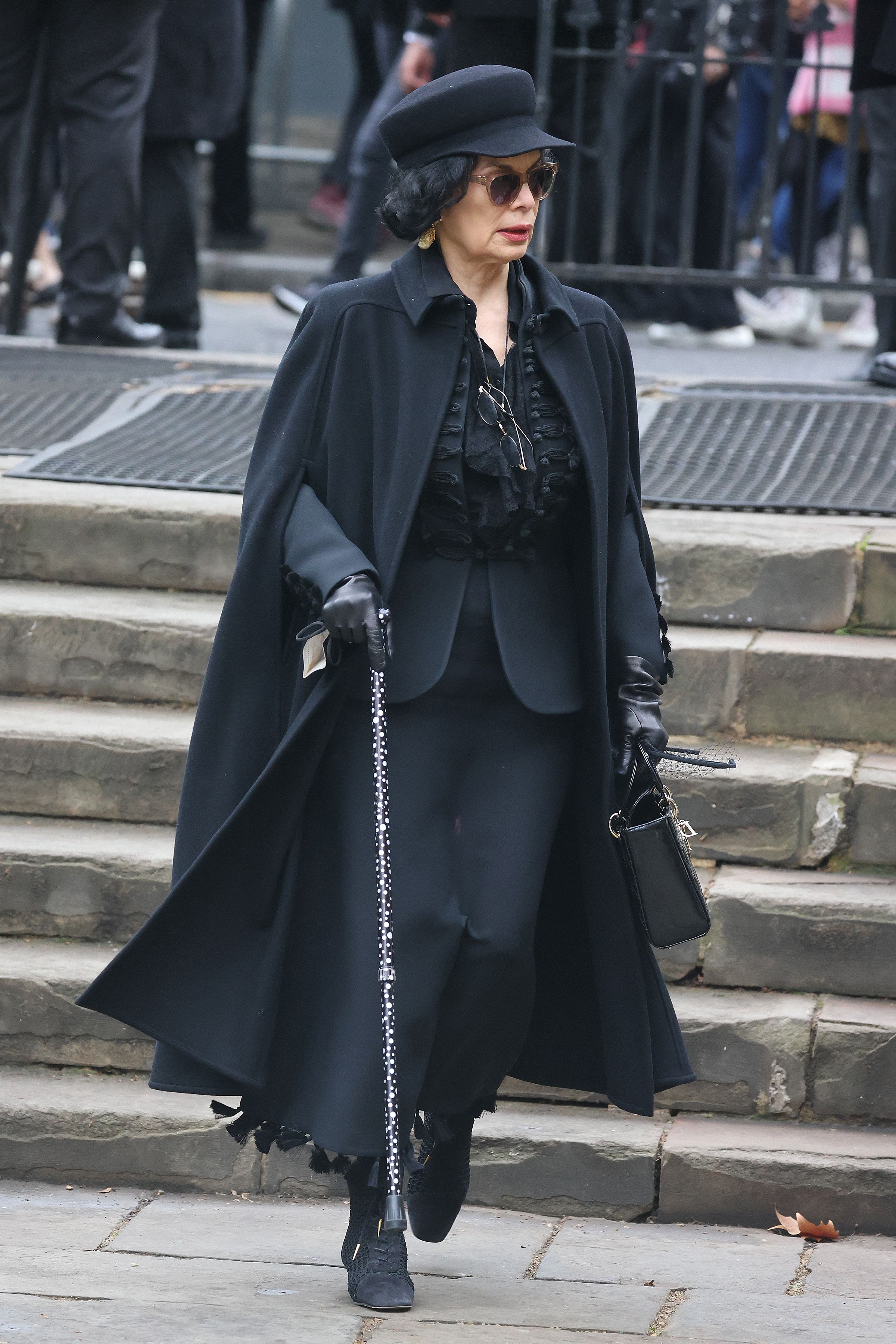 Dame Vivienne Westwood funeral: The best celebrity guest outfits in photos,  from Kate Moss to Helena Bonham Carter