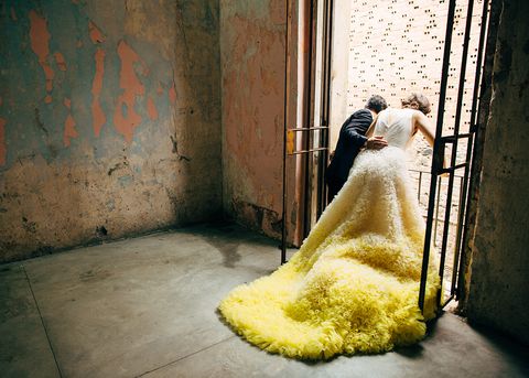 Yellow, Photograph, Dress, Snapshot, Floor, Gown, Flooring, Bride, Photography, Stock photography, 
