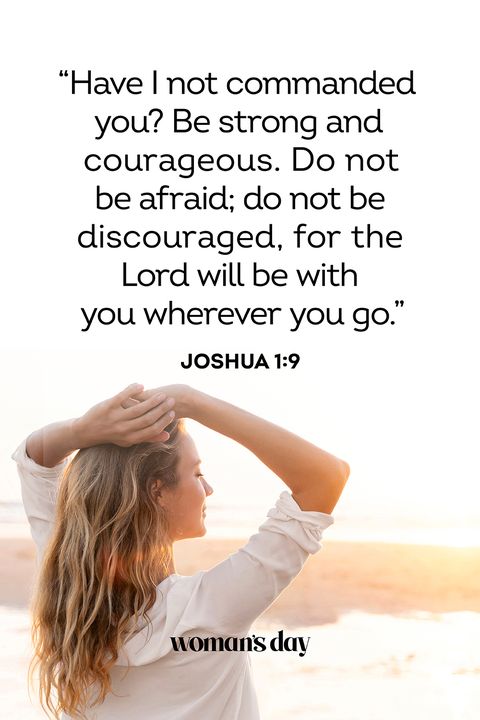 bible verses about fear joshua 1 9