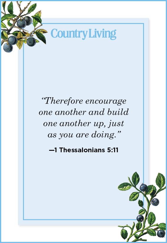 One Another's: Encourage and Build Up One Another