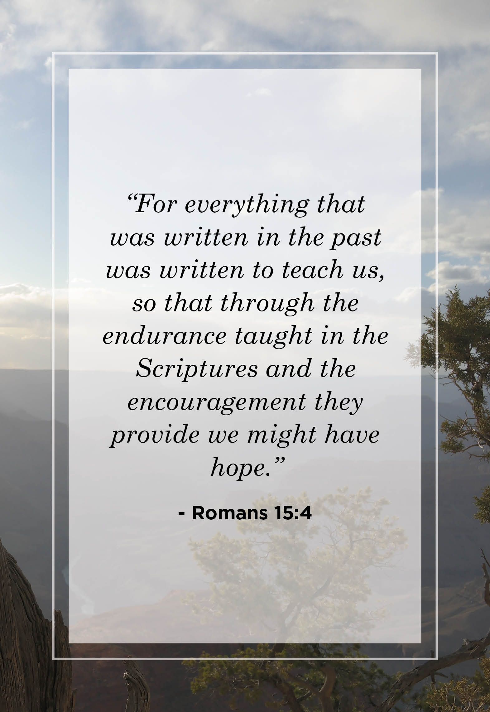 words of hope and encouragement