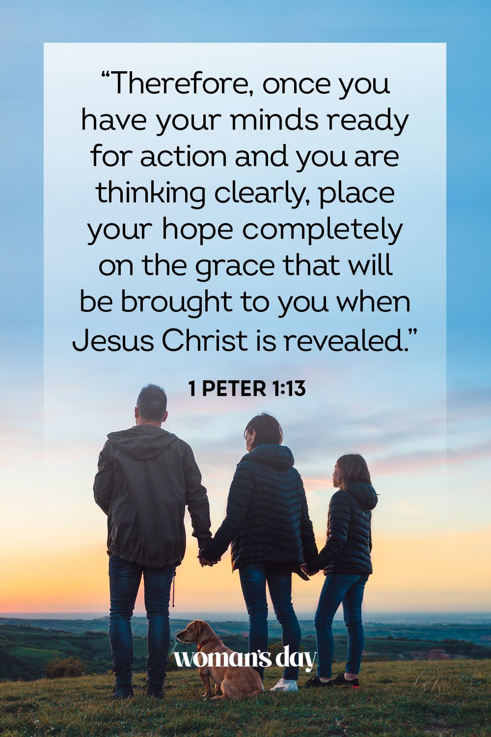 bible verses about hope  1 peter 1 13