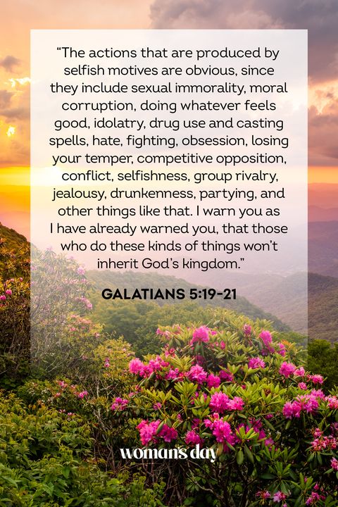 bible verses about jealousy galatians 5 19 21