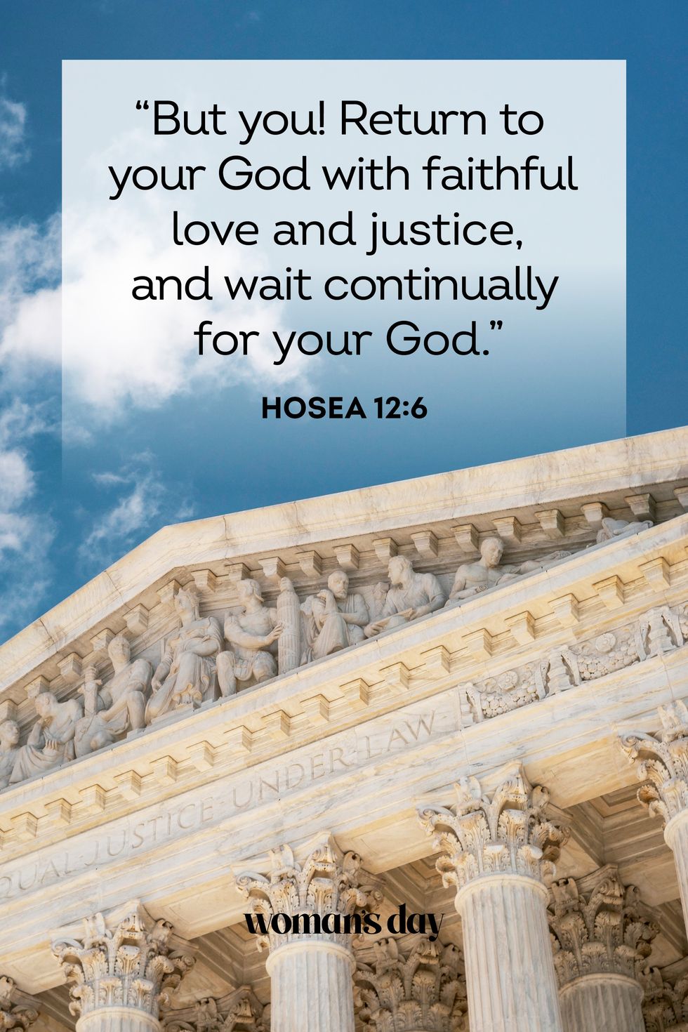 bible verses about justice hosea 12 6