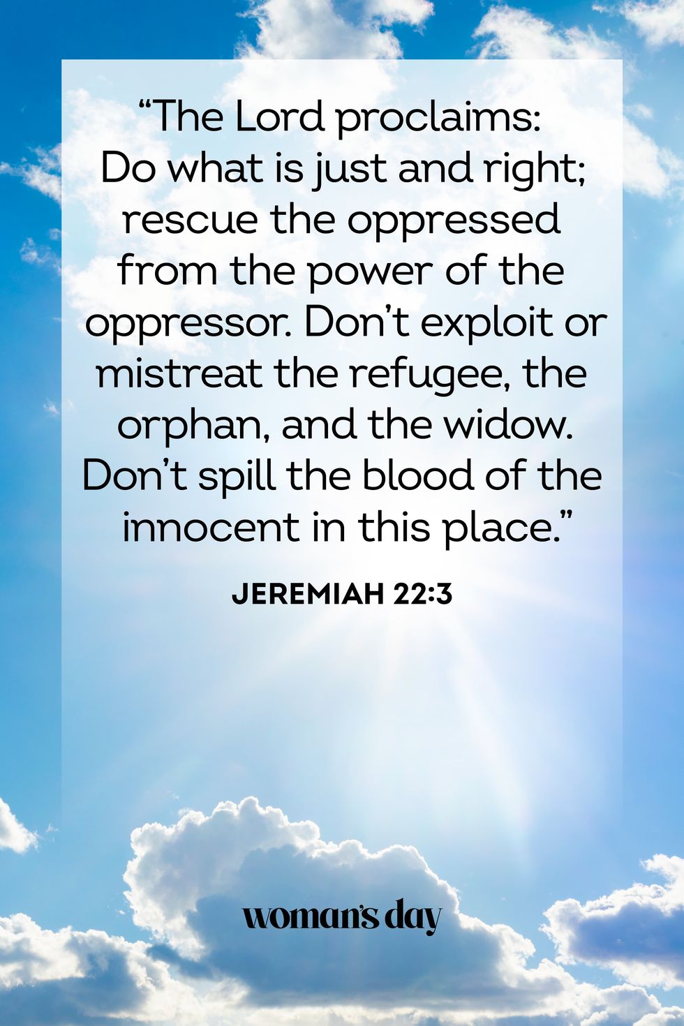 bible verses about justice jeremiah 22 3