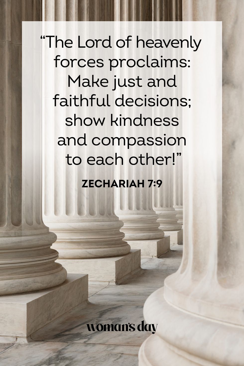 bible verses about justice zechariah 7 9