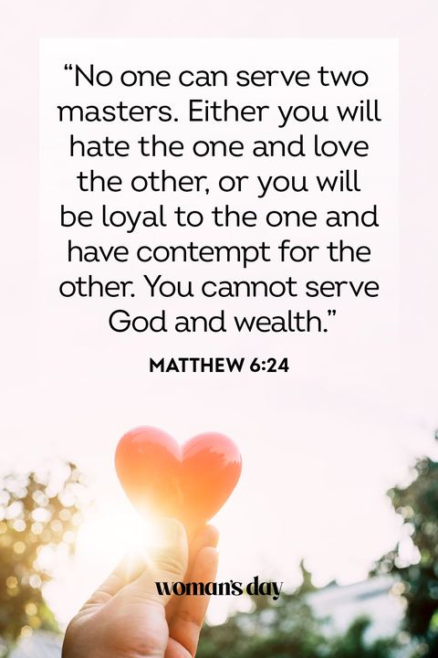 bible verses about love matthew 6 24