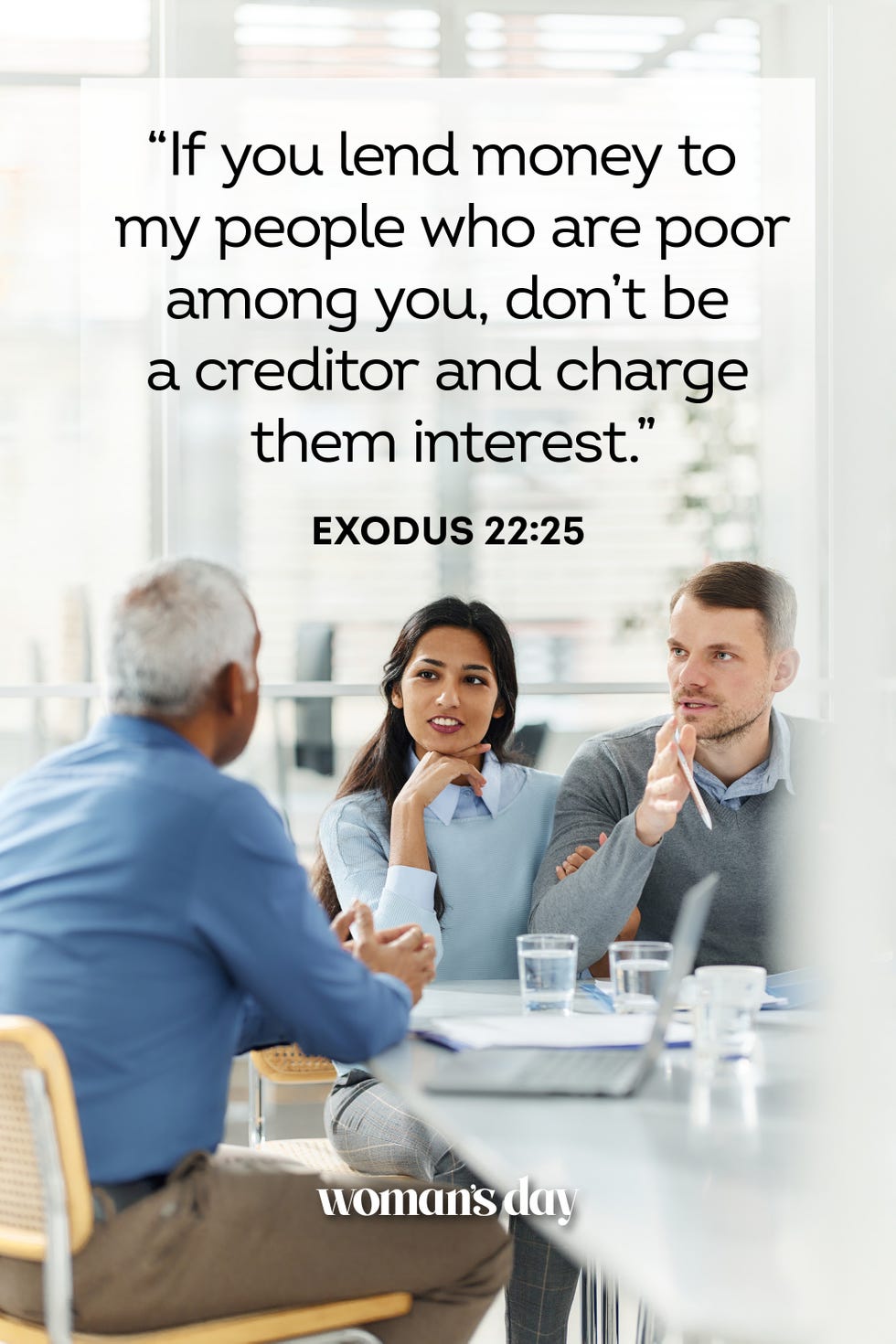 bible verses about money exodus 22 25