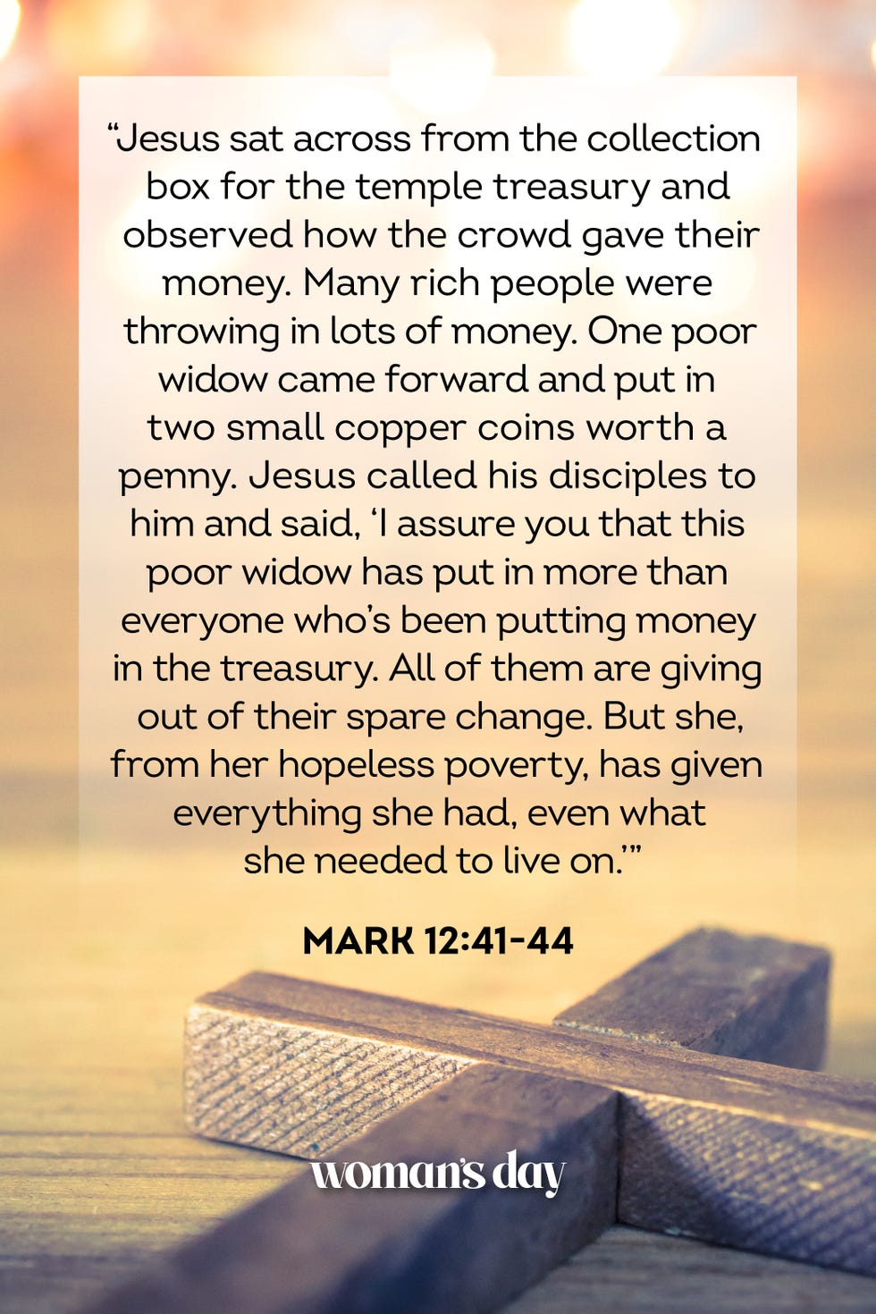 bible verses about money brand 12 41 44