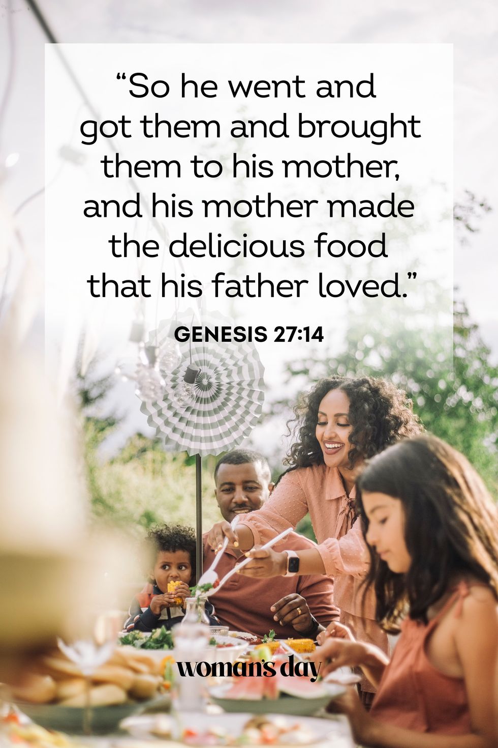 bible verses about mothers genesis 27 14