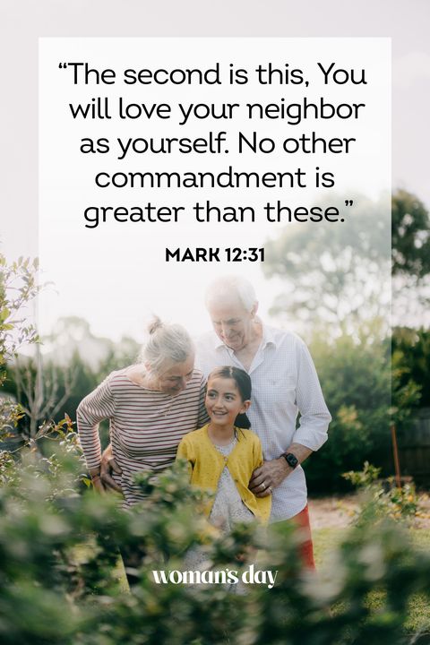 bible verses about self love mark 12 31