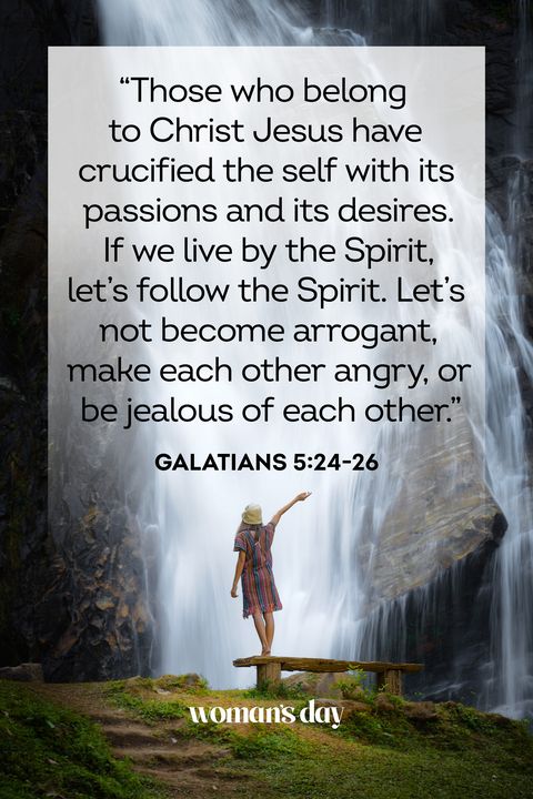 bible verses about self love galatians 5 24 26