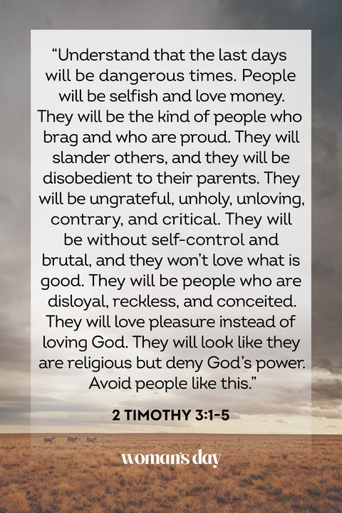 bible verses about self love 2 timothy 3 1 5
