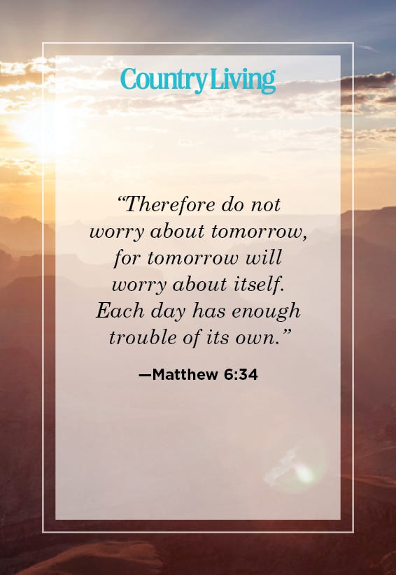 Comforting Bible Verses About Worry - Bible Verses To Help With Worry