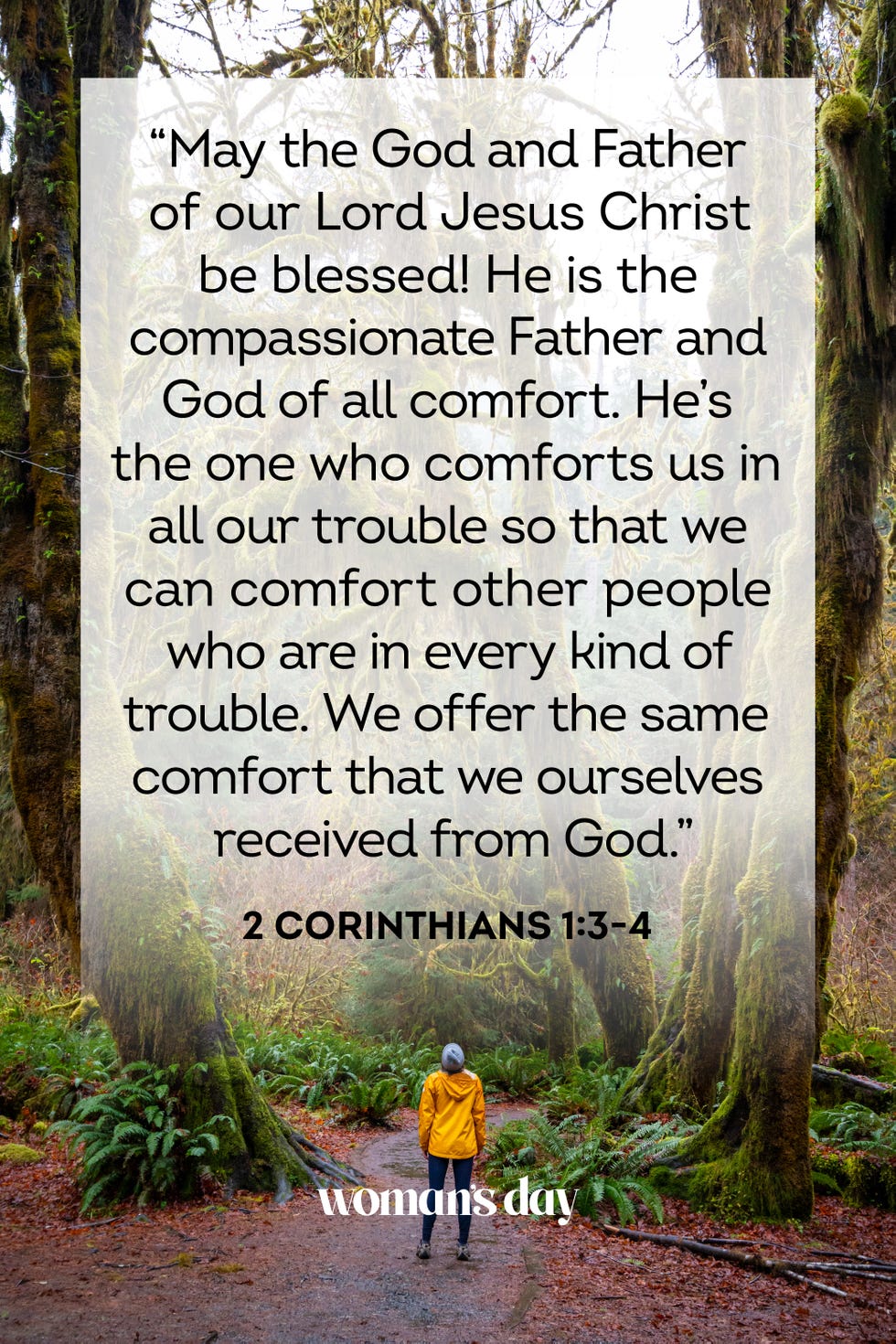 He Comforts Us In All our Troubles Tote Bag He Comforts Us In All our Troubles Tote Bag