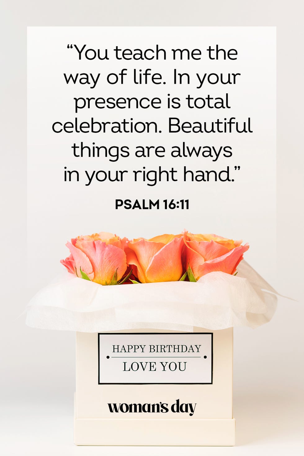 bible verses for birthdays psalm 16 11