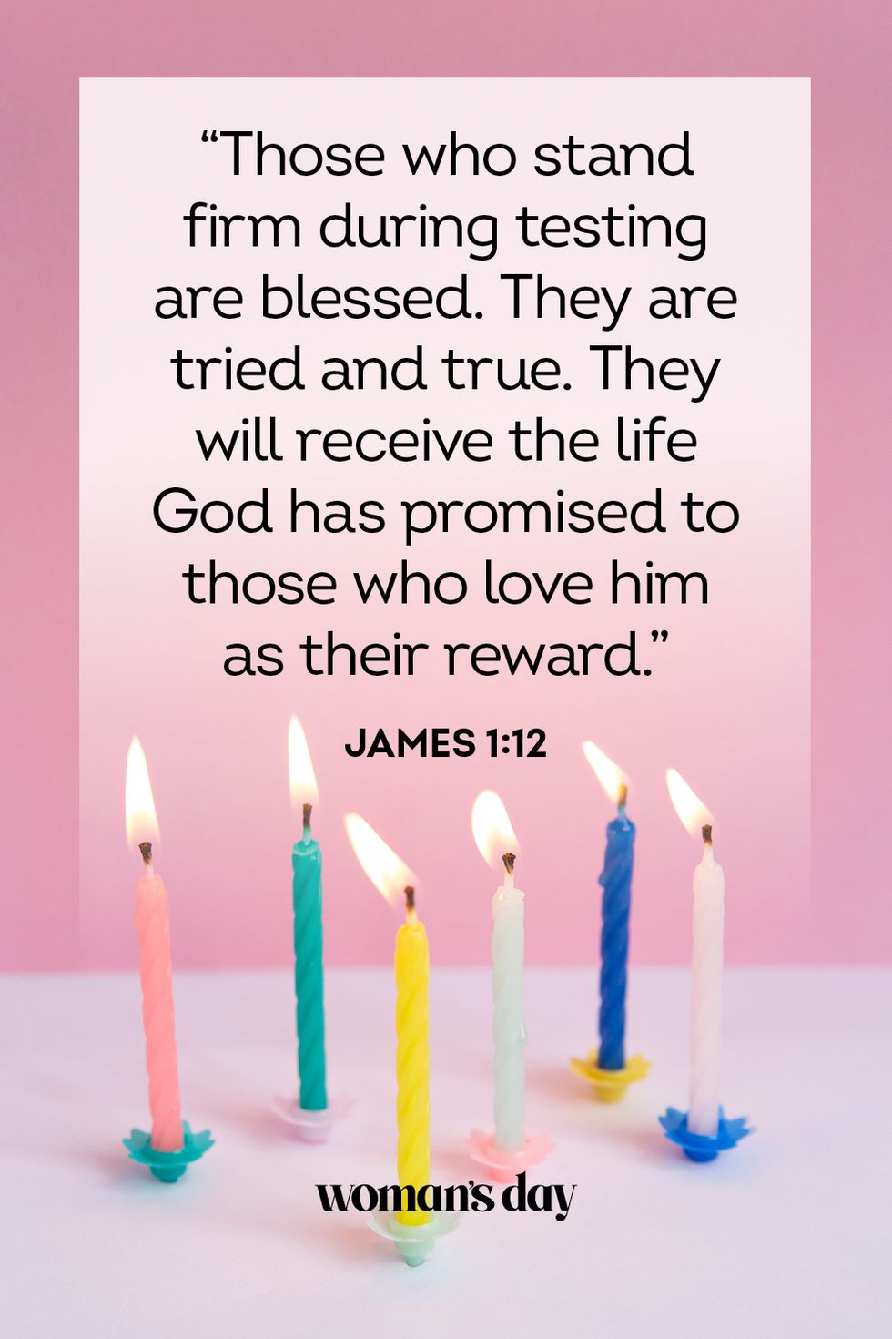 bible verses for birthdays james 1 12