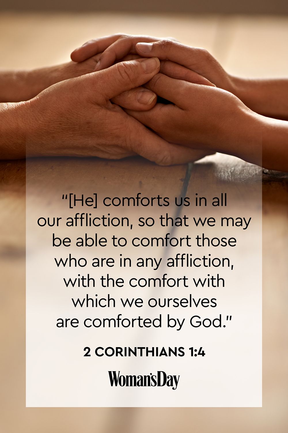 12 Bible Verses About Comfort — Scriptures For Struggle & Hard Times