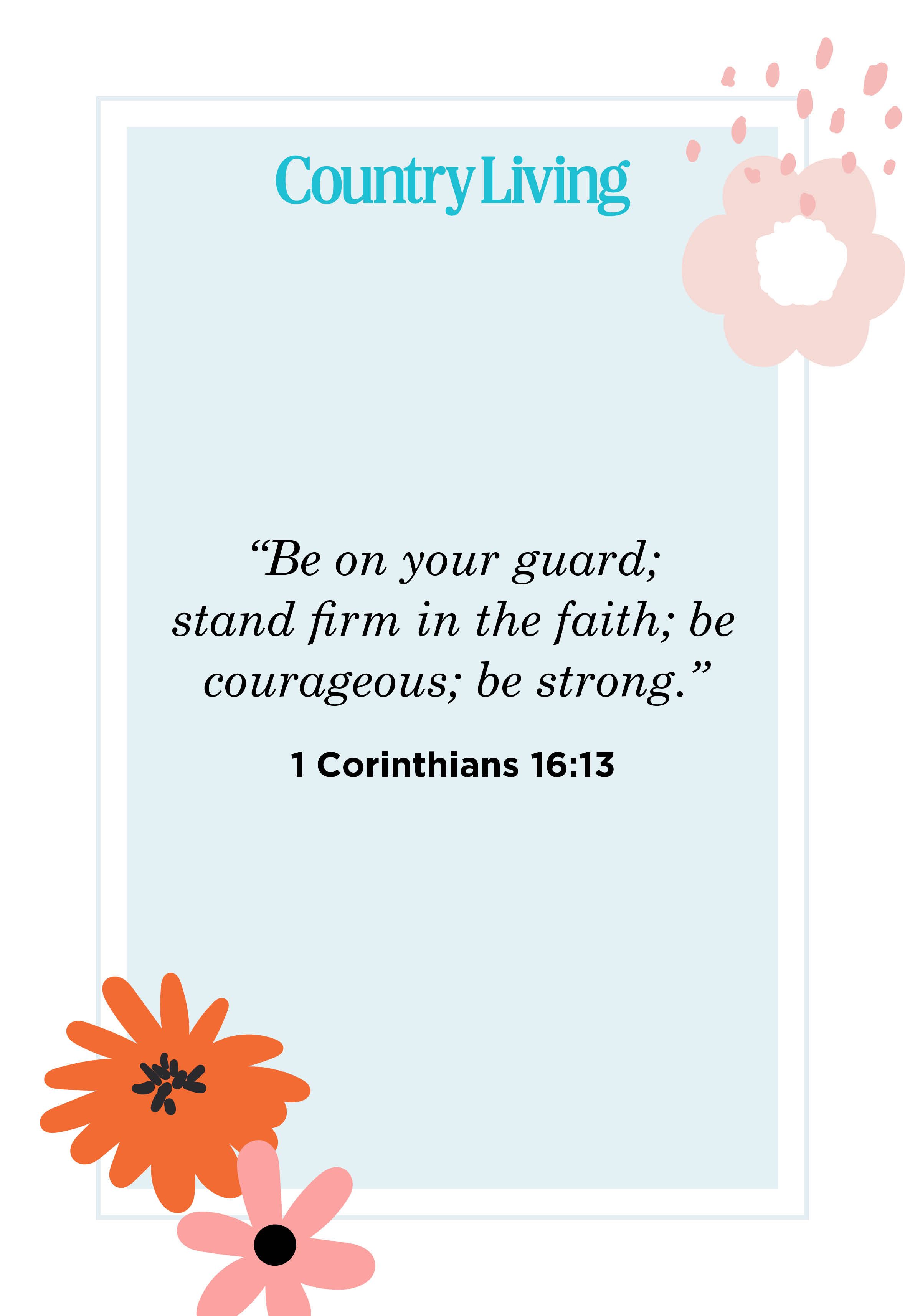 Bible Verse For Strength And Courage Encouragement Courage Verses ...