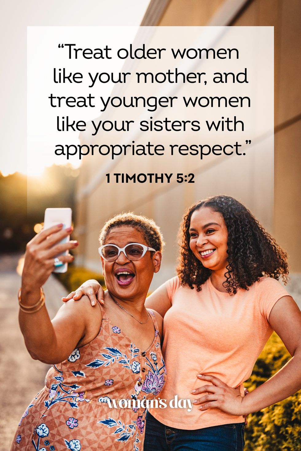 bible verses about women 1 timothy 5 2