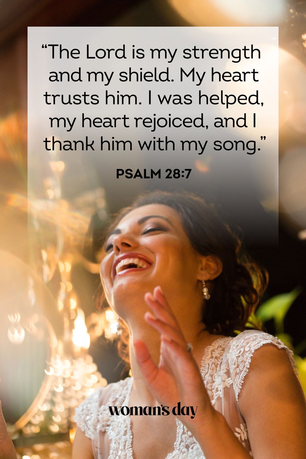 bible verses for women psalm 28 7