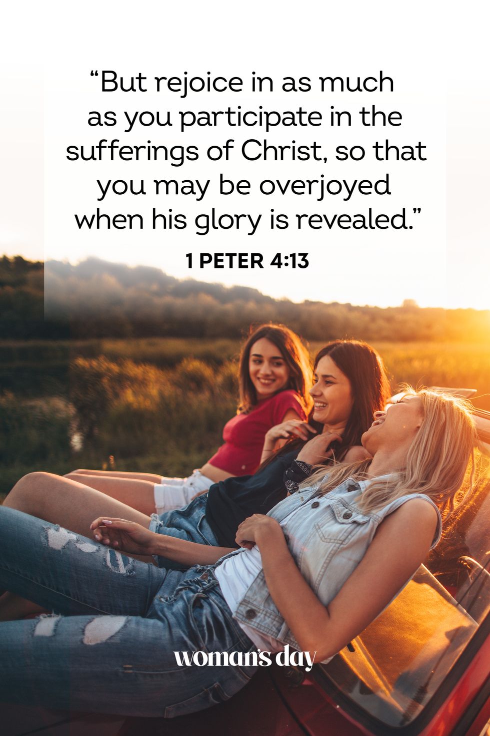 bible verses about happiness 1 peter 4 13