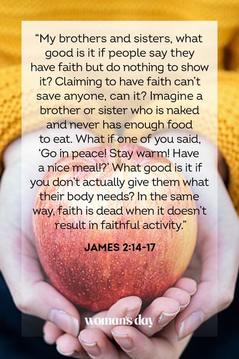 bible verses for helping others james 2 14 17