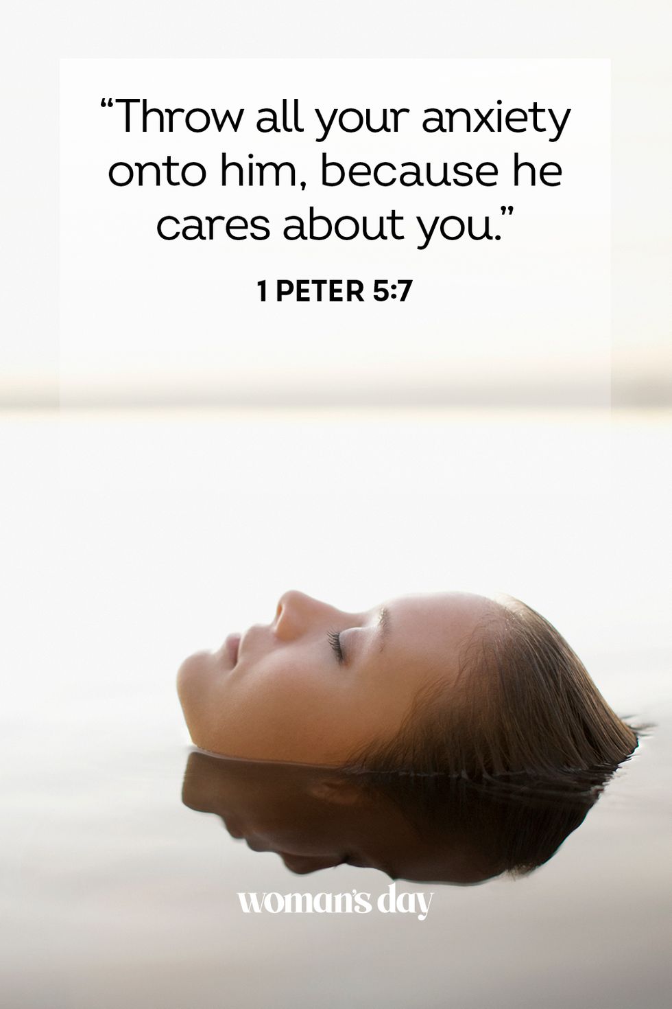 bible verses about peace  1 peter 5 7