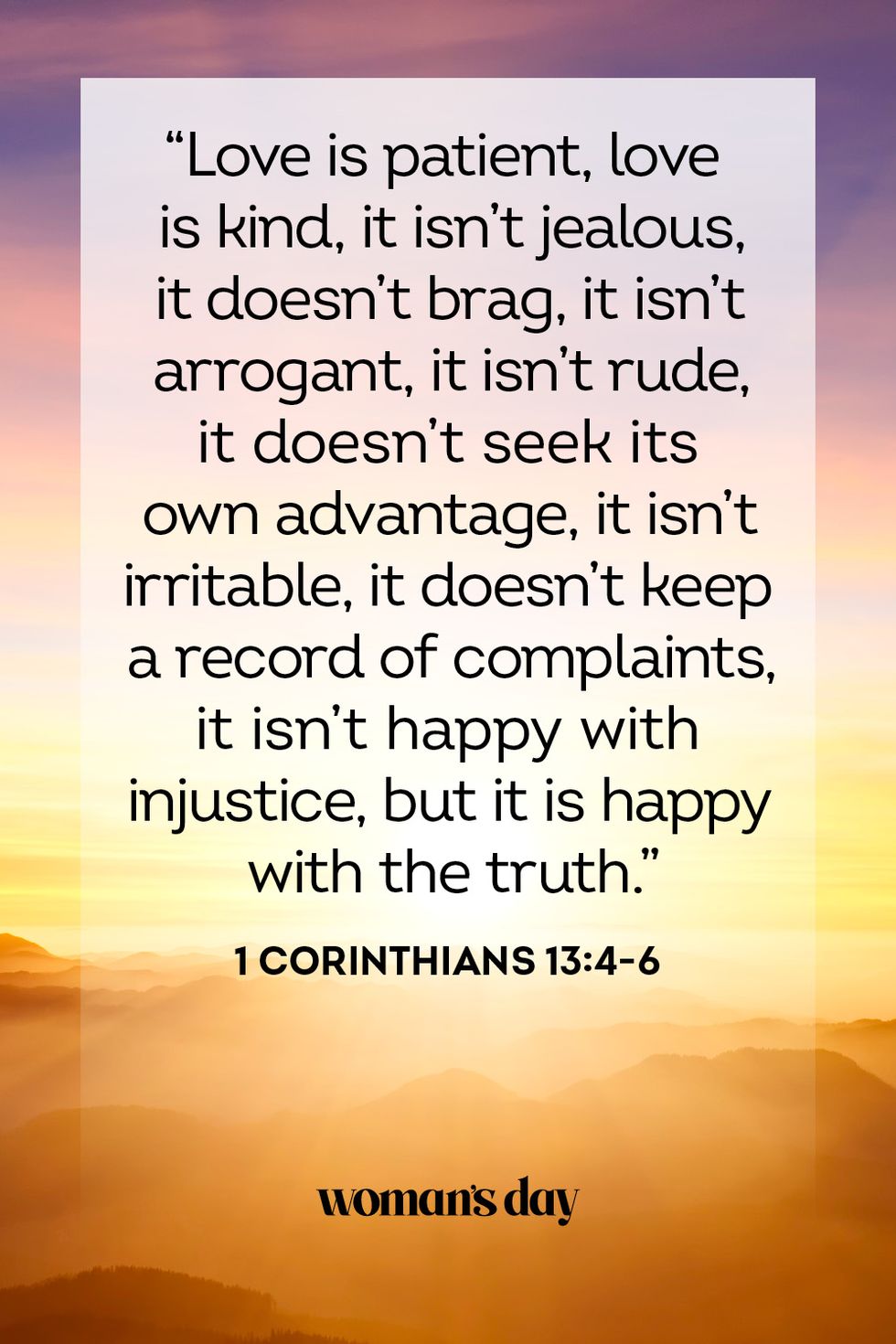 bible quotes 1 corinthians 13 4 6
