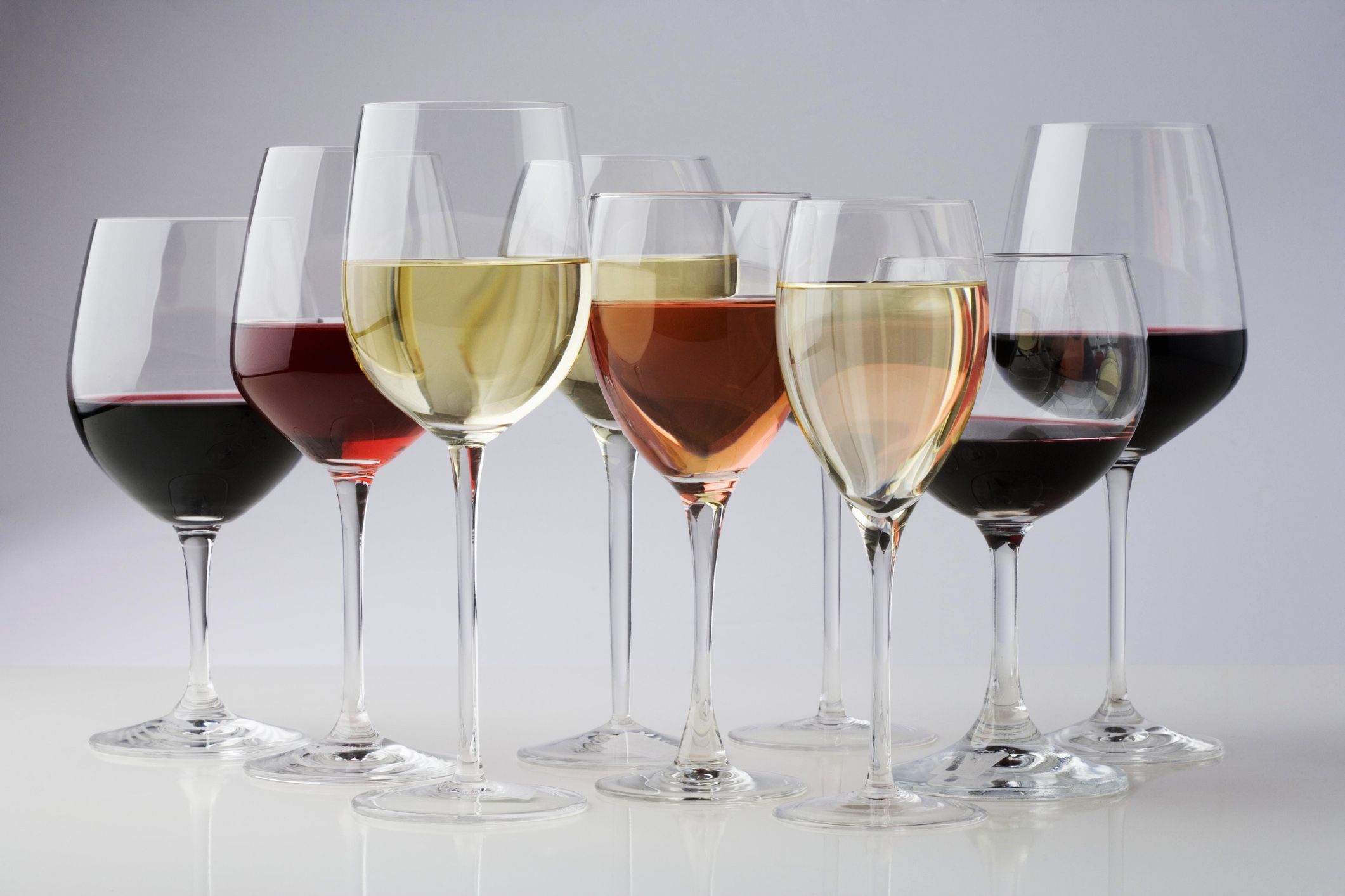 I bicchieri adatti ad ogni tipologia di vino