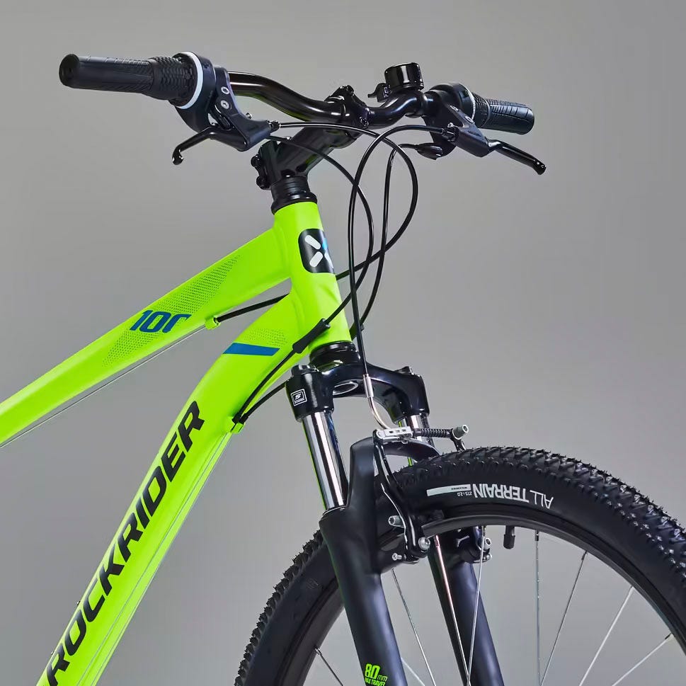 bicicleta de montaña rockrider st 100