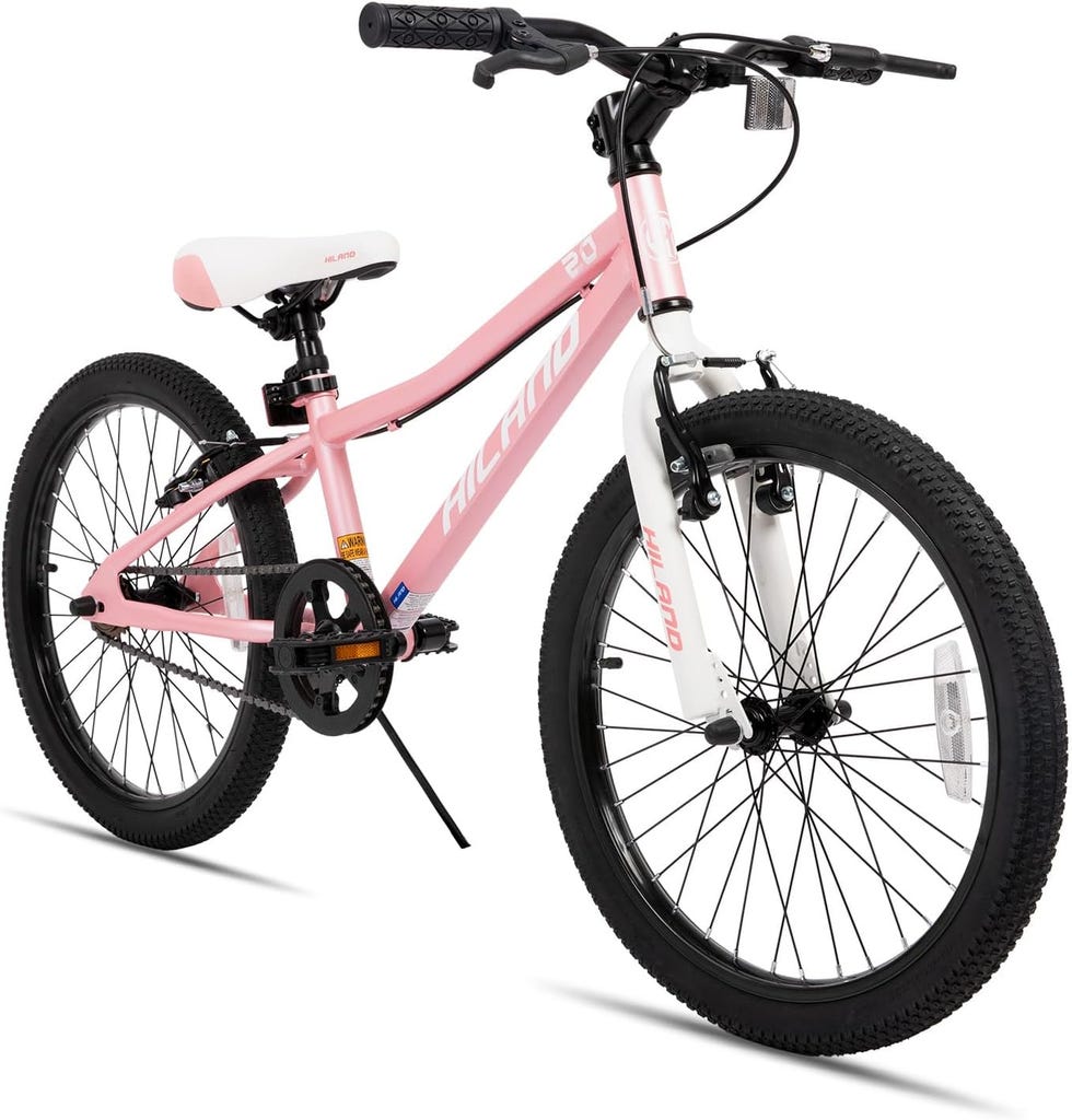 bicicleta rosa mountain bike