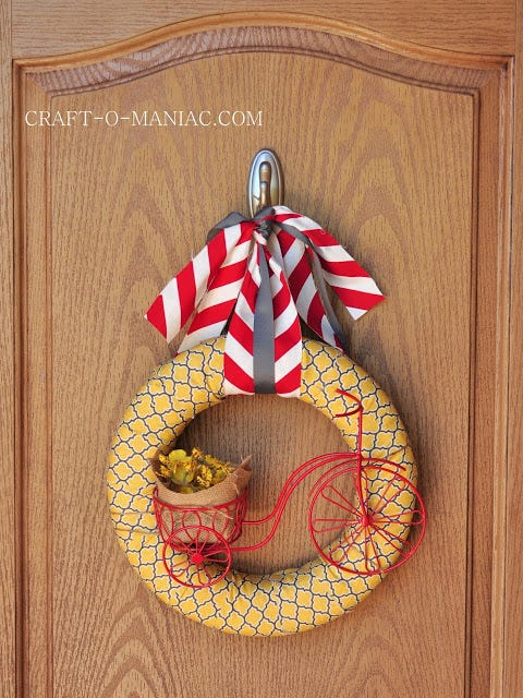 Bicycle Wreath - Summer Wreaths