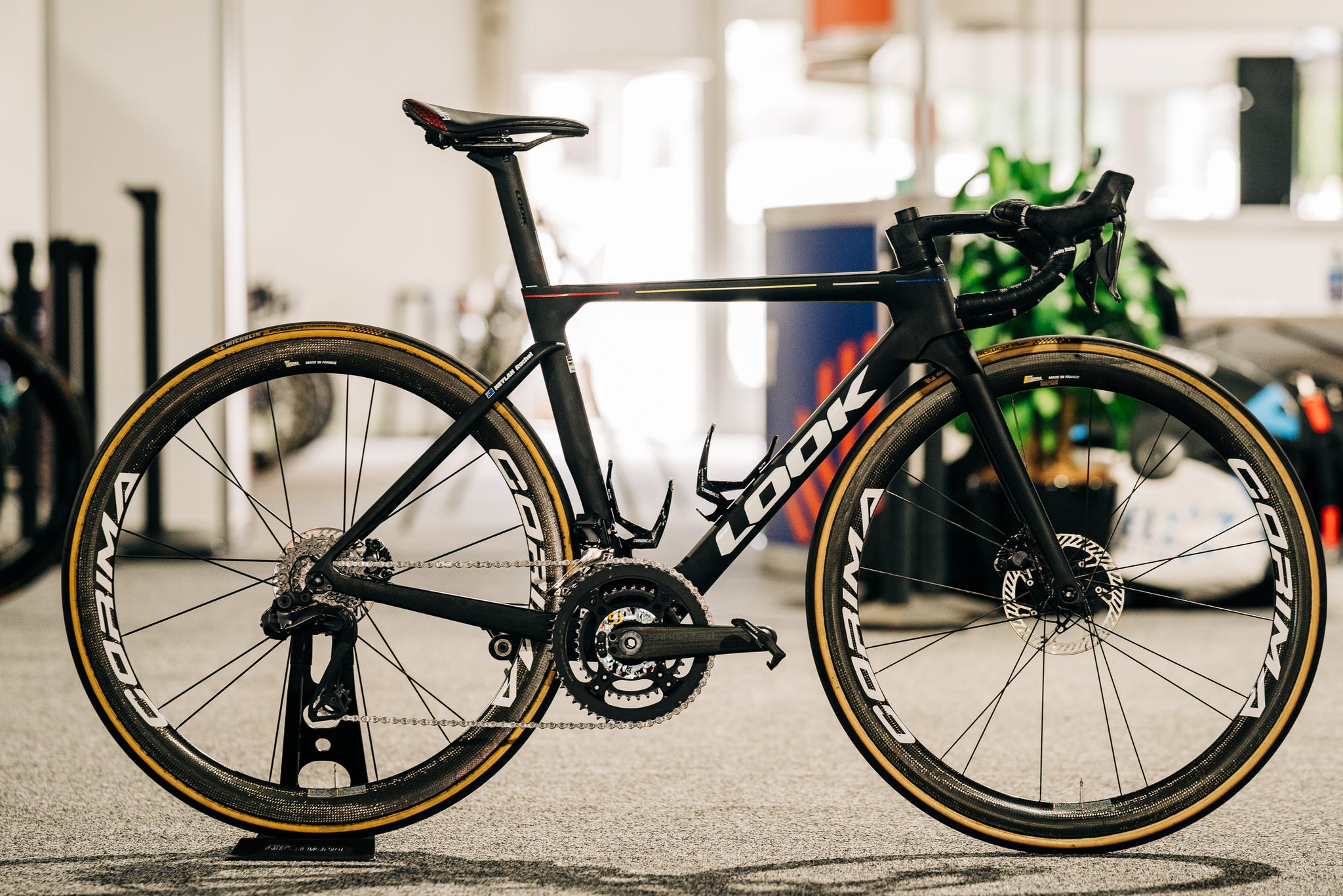 bikes from the tour down under in mid january 2023 in australia many bikes were under wraps