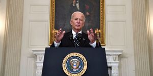 us president joe biden delivers remarks on plans to stop the spread of the delta variant and boost covid 19 vaccinations at the state dinning room of the white house, in washington, dc on september 9, 2021 photo by brendan smialowski  afp photo by brendan smialowskiafp via getty images