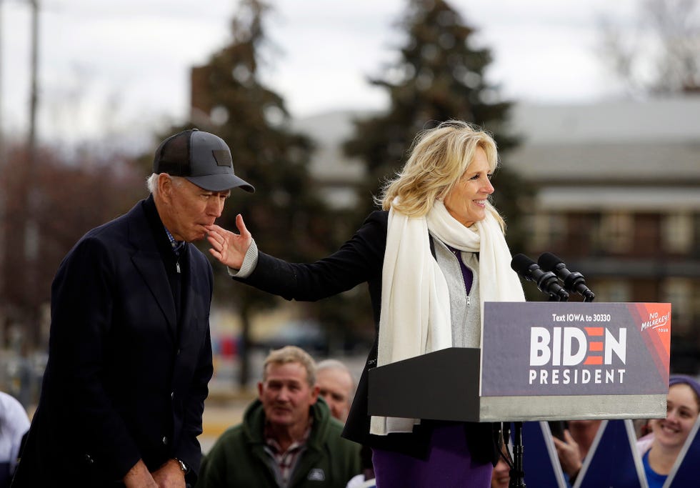 Democratic Presidential Candidate Joe Biden Begins Campaign Bus Tour Through Iowa