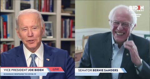 Sen. Bernie Sanders Endorses Joe Biden For President
