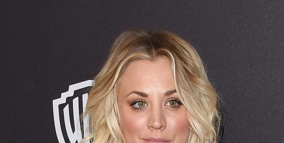 Cuoco Kaley Measurement Sex Tape - Big Bang Theory' Star Kaley Cuoco Wore a Plunging Red Dress and Left Fans  Flabbergasted