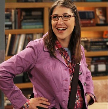 los angeles   september 14 the desperation emanation    coverage of the cbs series the big bang theory, scheduled to air on the cbs television network pictured is mayim bialik as amy farrah fowler  photo by robert voetscbs via getty images