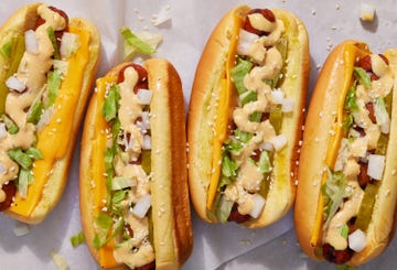 big mac hot dog