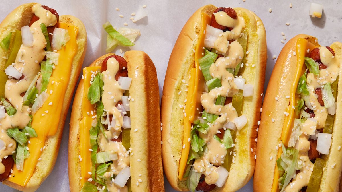 Best Big Mac Hot Dogs Recipe - How To Make Big Mac Hot Dogs