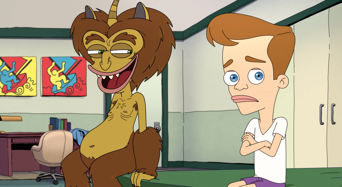 Big Mouth Cast vs IRL