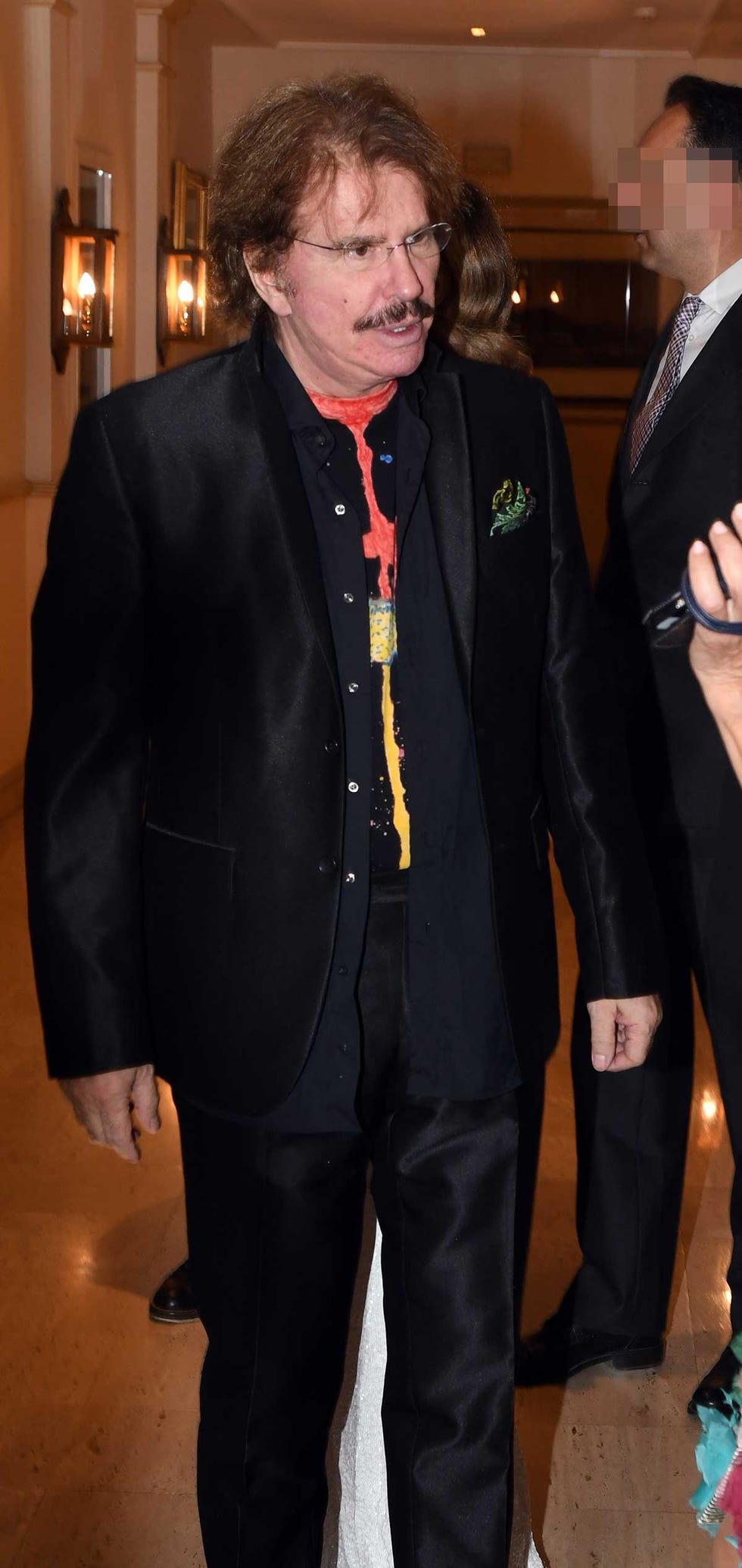 Bigote Edmundo Arrocet en la gala Linda de España 2018