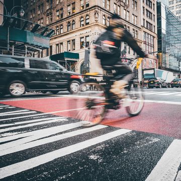 Bike and Traffic in New York City