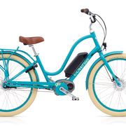Land vehicle, Bicycle, Bicycle wheel, Bicycle part, Vehicle, Bicycle tire, Bicycle frame, Spoke, Bicycle drivetrain part, Blue, 