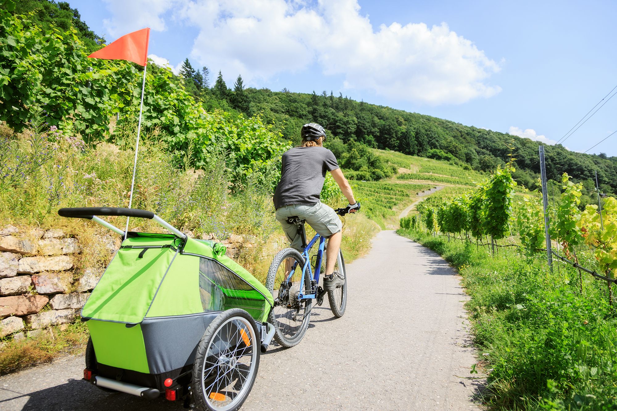 Cycle with baby clearance wagon